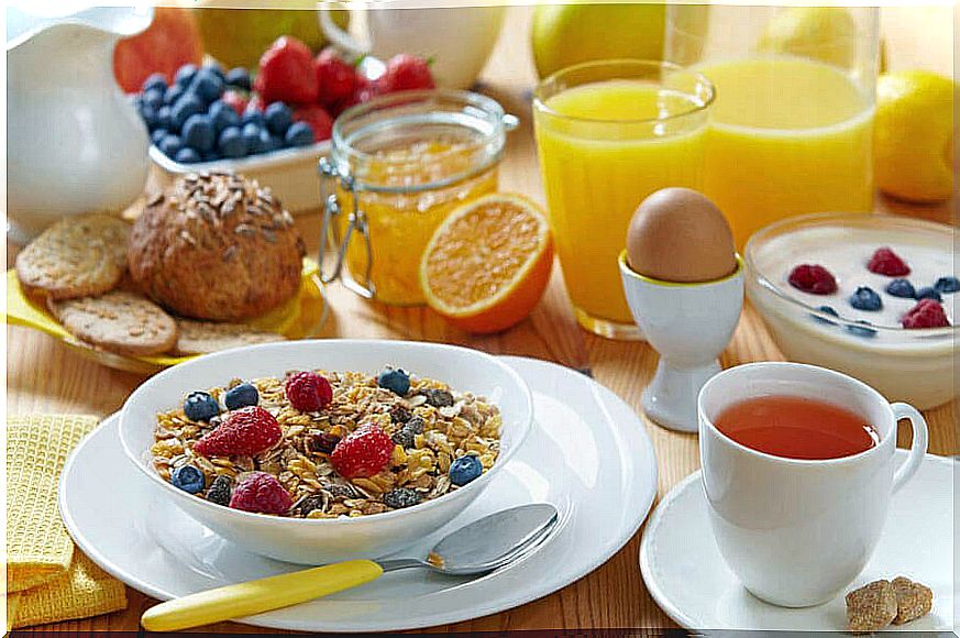 A healthy breakfast