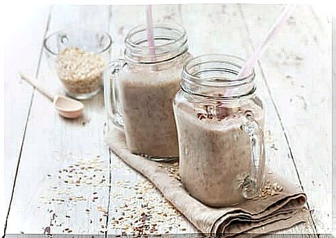 Smoothies with oatmeal