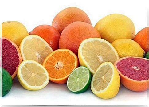 Citrus is also a fiber-rich food