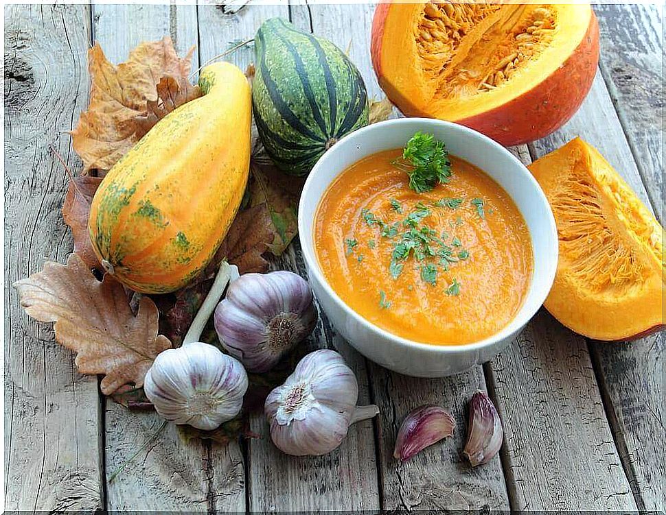 This is how you make a light pumpkin soup