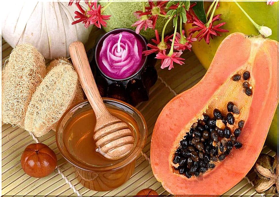 papaya and honey against cellulite