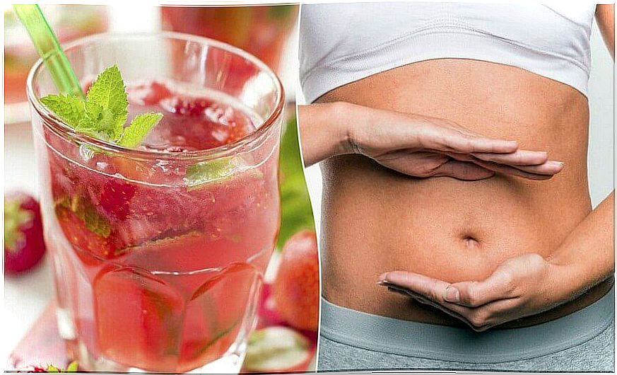 Purify your body with strawberry lemon water