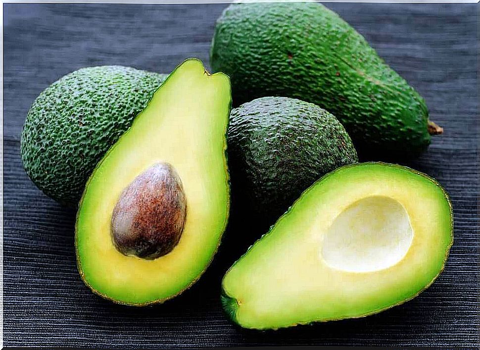 Ingredients for homemade guacamole
