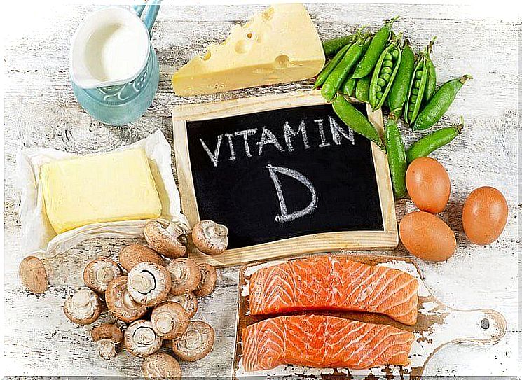 Vitamin D in food